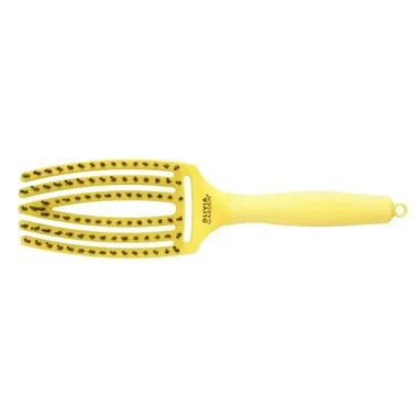 Щітка Olivia Garden Fingerbrush Care Iconic Boar-Nylon Sweet Lemonade