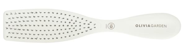 Щітка Olivia Garden Essential Style Wet Fine Hair Ice White ID2085