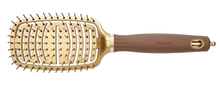 Щітка Olivia Garden Expert Care Flex Nylon Gold Brown ID2072