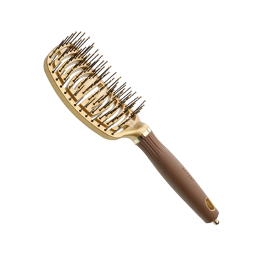 Щітка Olivia Garden Expert Care Flex Nylon Gold Brown ID2072