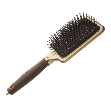Щітка Olivia Garden Expert Care Rectangular Nylon Gold Brown L ID2074