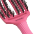 Щітка Olivia Garden Fingerbrush Care Iconic Boar-Nylon Hot Pink M ID1200