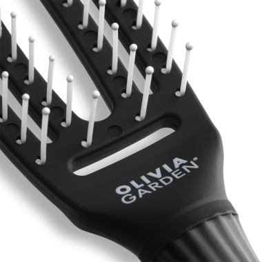 Щітка Olivia Garden Fingerbrush Care Iconic Nylon Black S ID1392