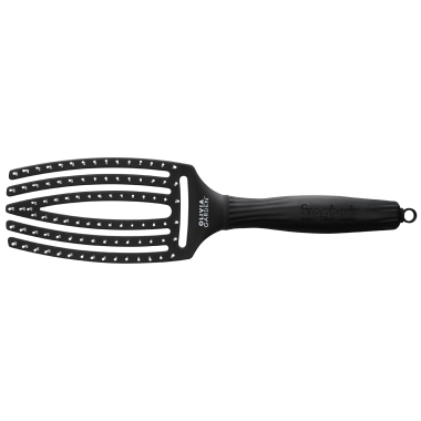 Щітка Olivia Garden Fingerbrush Care Iconic Nylon Black M ID1393