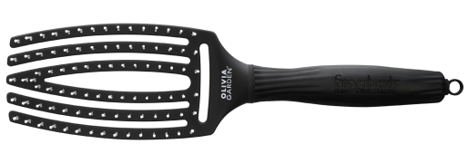 Щітка Olivia Garden Fingerbrush Care Iconic Nylon Black M ID1393
