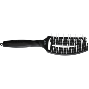 Щітка Olivia Garden Fingerbrush Care Iconic Nylon Black M ID1393