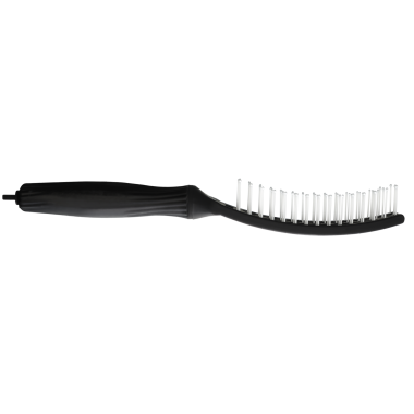 Щітка Olivia Garden Fingerbrush Care Iconic Nylon Black M ID1393