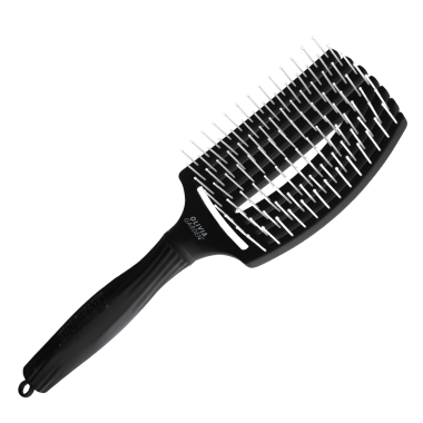 Щітка Olivia Garden Fingerbrush Care Iconic Nylon Black L ID1394