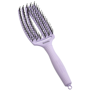 Щітка Olivia Garden Fingerbrush Care Iconic Boar-Nylon Lavender ID1407