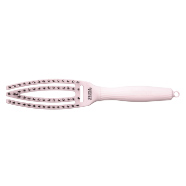 Щітка Olivia Garden Fingerbrush Care Iconic Boar-Nylon Pastel Pink S