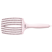 Щітка Olivia Garden Fingerbrush Care Iconic Boar-Nylon Pastel Pink L