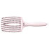 Щітка Olivia Garden Fingerbrush Care Iconic Boar-Nylon Pastel Pink L