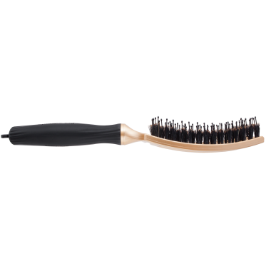 Щетка Olivia Garden Fingerbrush Care Iconic Boar-Nylon Gold ID1688