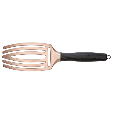 Щітка Olivia Garden Fingerbrush Care Iconic Boar-Nylon Bronze ID1689