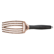 Щітка Olivia Garden Fingerbrush Care Iconic Boar-Nylon Bronze ID1689