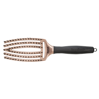 Щітка Olivia Garden Fingerbrush Care Iconic Boar-Nylon Bronze ID1689