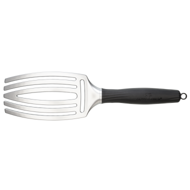 Щітка Olivia Garden Fingerbrush Care Iconic Boar-Nylon Silver ID1690