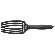 Щітка Olivia Garden Fingerbrush Care Iconic Boar-Nylon Black M ID1729