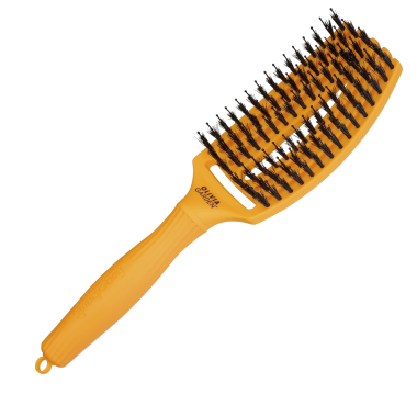 Щітка Olivia Garden Fingerbrush Care Iconic Boar-Nylon Yellow ID1836
