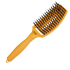 Щітка Olivia Garden Fingerbrush Care Iconic Boar-Nylon Yellow ID1836