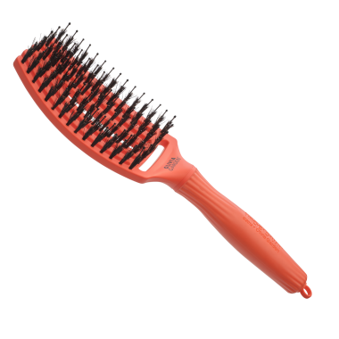 Щітка Olivia Garden Fingerbrush Care Iconic Boar-Nylon Orange ID1837