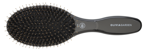 Щітка Olivia Garden Expert Care Oval Boar-Nylon Black ID2033