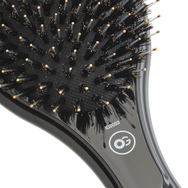 Щітка Olivia Garden Expert Care Oval Boar-Nylon Black ID2033