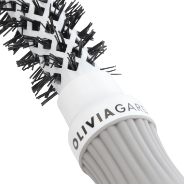 Термобрашинг Olivia Garden 15 мм Expert Blowout Shine White-Grey