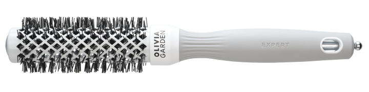 Термобрашинг Olivia Garden 25 мм Expert Blowout Shine White-Grey