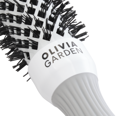 Термобрашинг Olivia Garden 25 мм Expert Blowout Shine White-Grey