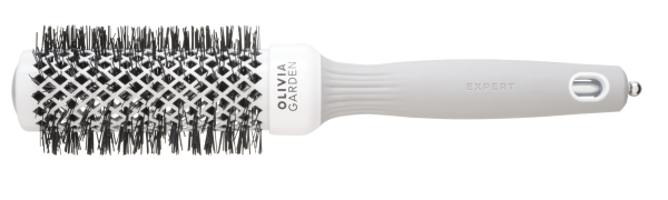 Термобрашинг Olivia Garden  35 мм Expert Blowout Shine White-Grey