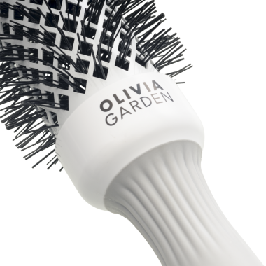 Термобрашинг Olivia Garden  35 мм Expert Blowout Shine White-Grey