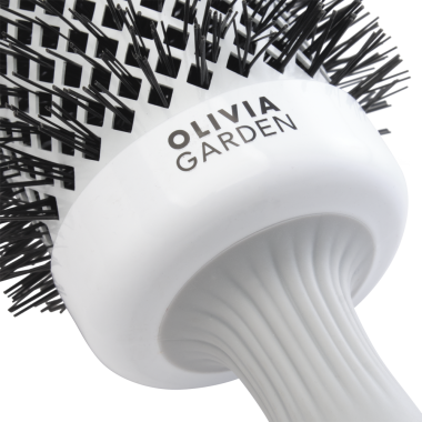 Термобрашинг Olivia Garden 55 мм Expert Blowout Shine White-Grey