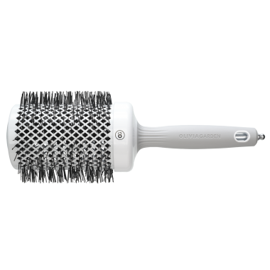 Термобрашинг Olivia Garden 65 мм Expert Blowout Shine White-Grey