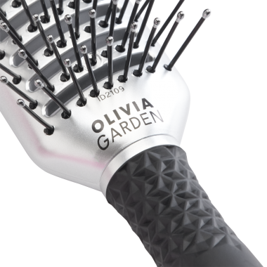 Щітка тунельна Olivia Garden Essential Style Tunnel Nylon Silver ID2109